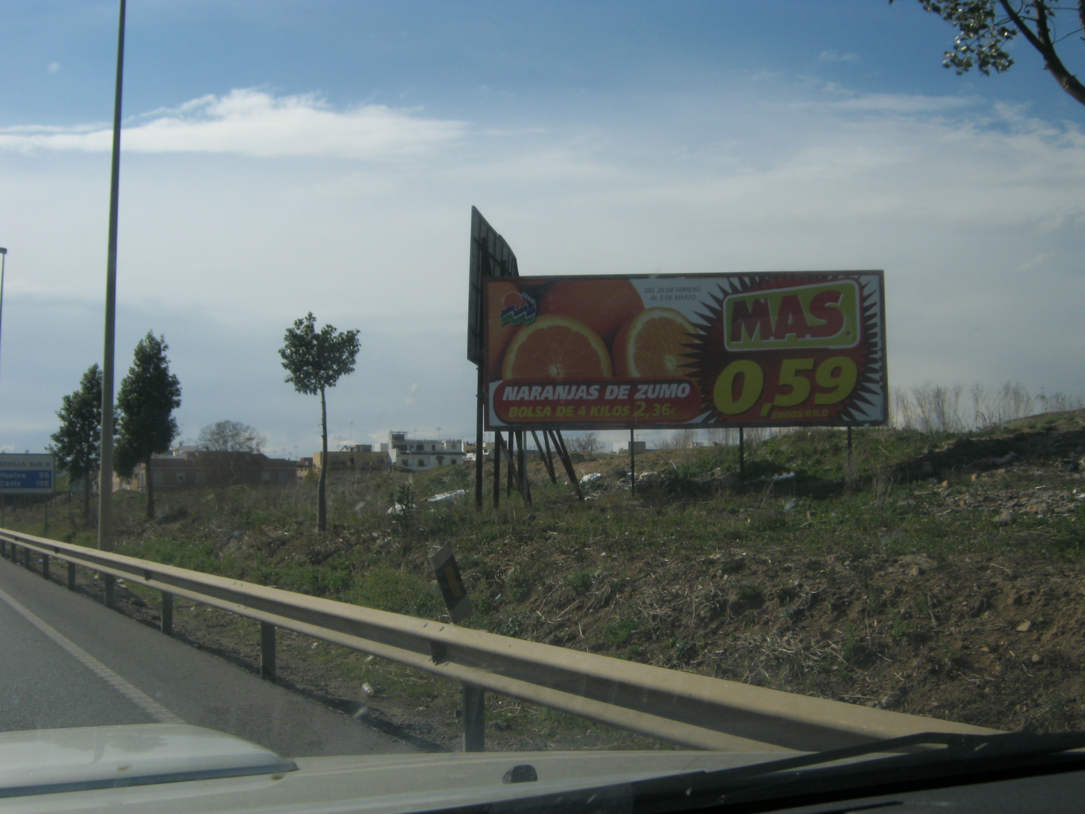 Valla publicitaria 8x3 Enlace Cádiz-Málaga (Sevilla)