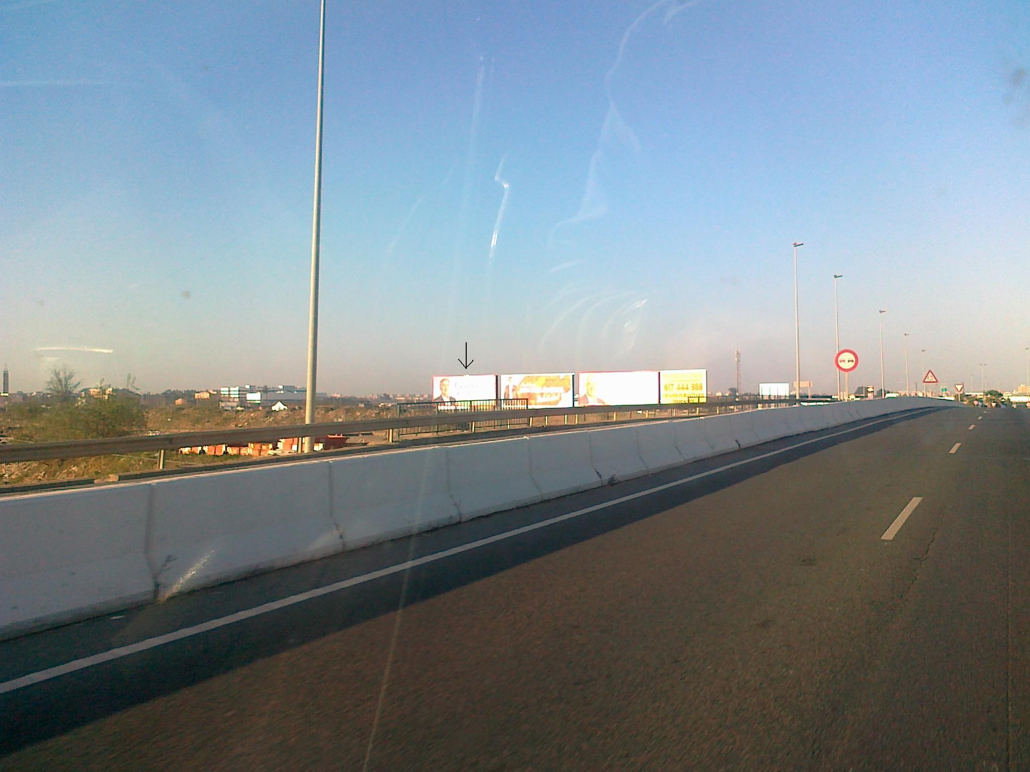 Valla publicitaria 8x3 Enlace Málaga-Cádiz (Sevilla)